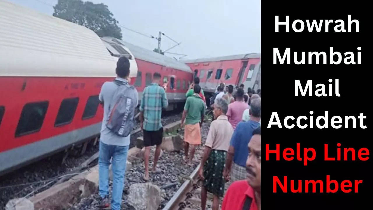 Howrah Mumbai Mail Accident Help Line Numbers