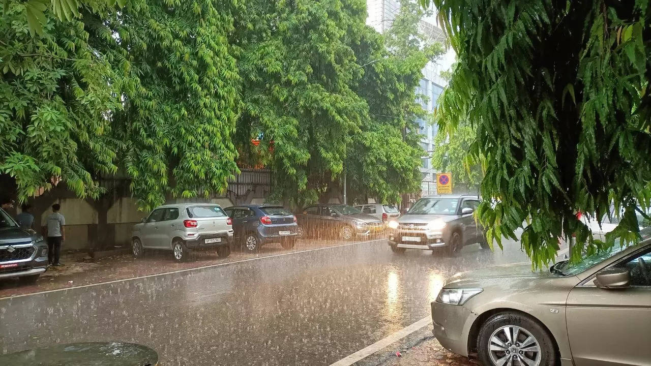 Delhi rain