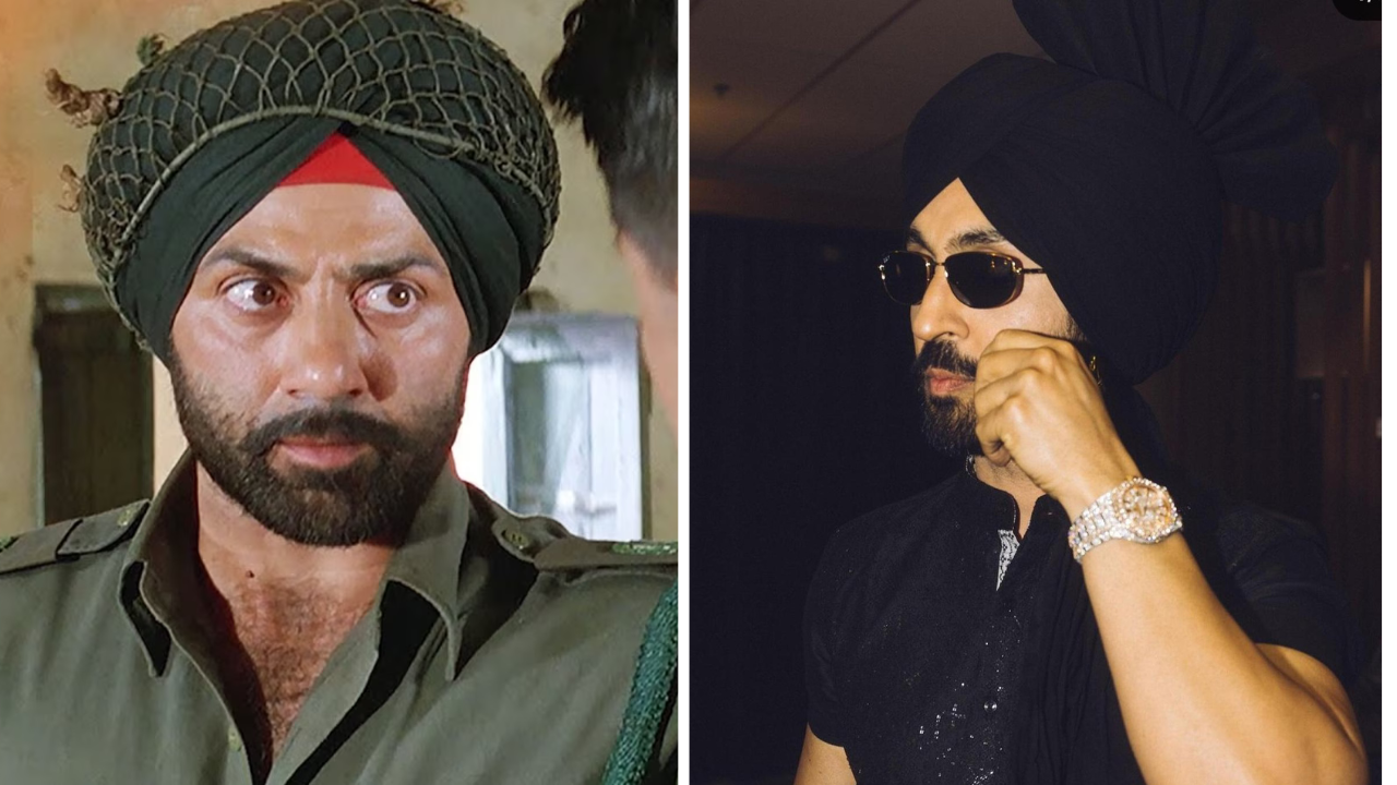 Sunny Deol and Diljit Dosanjh