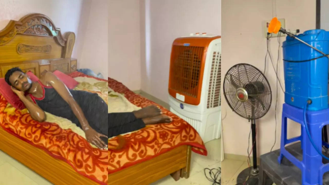 Desi Jugaad to get relief from heat