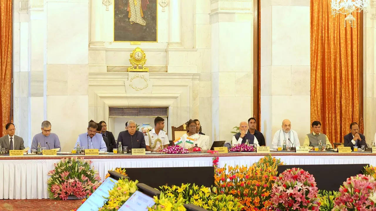 Conference of Governors at Rashtrapati Bhavan.