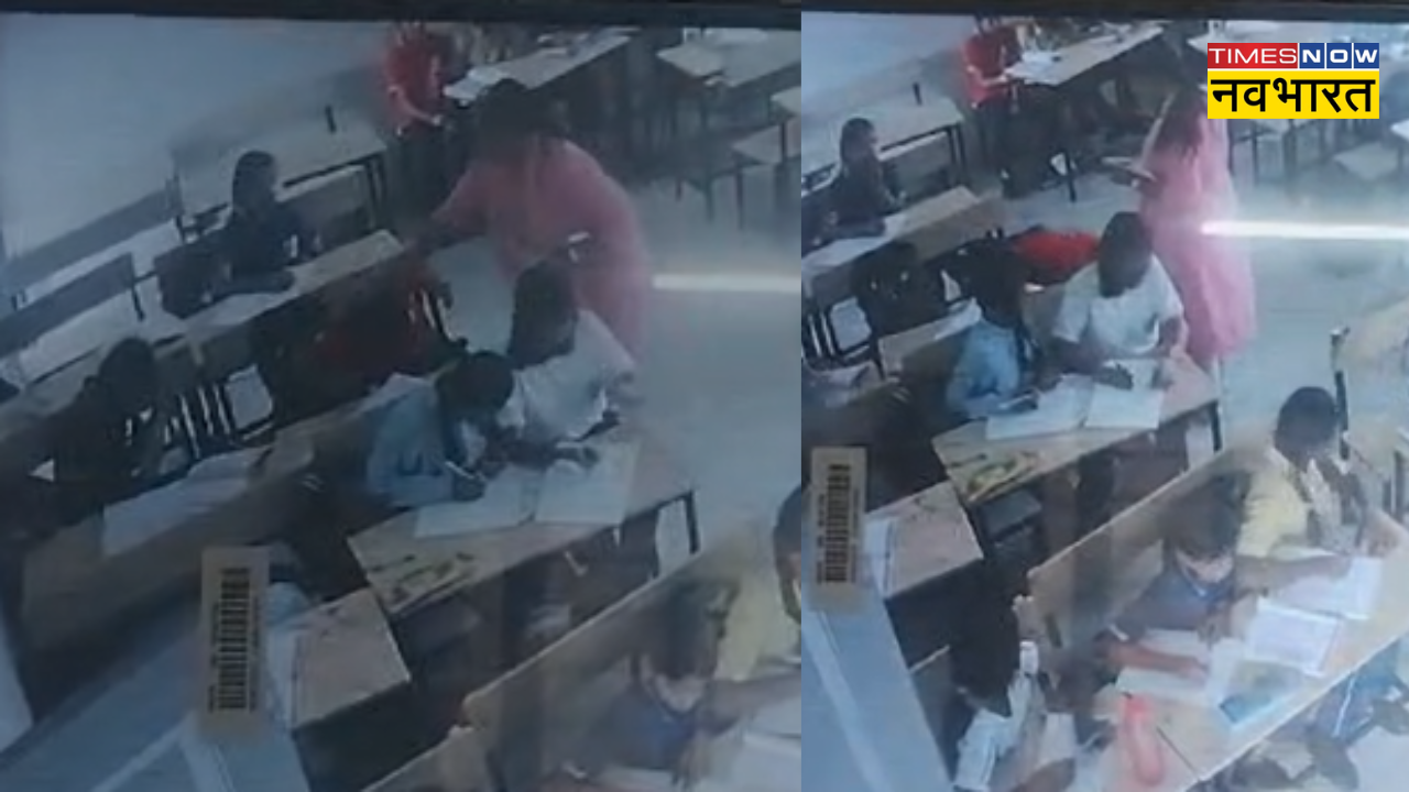 Tacher threw Student  in Jaipur