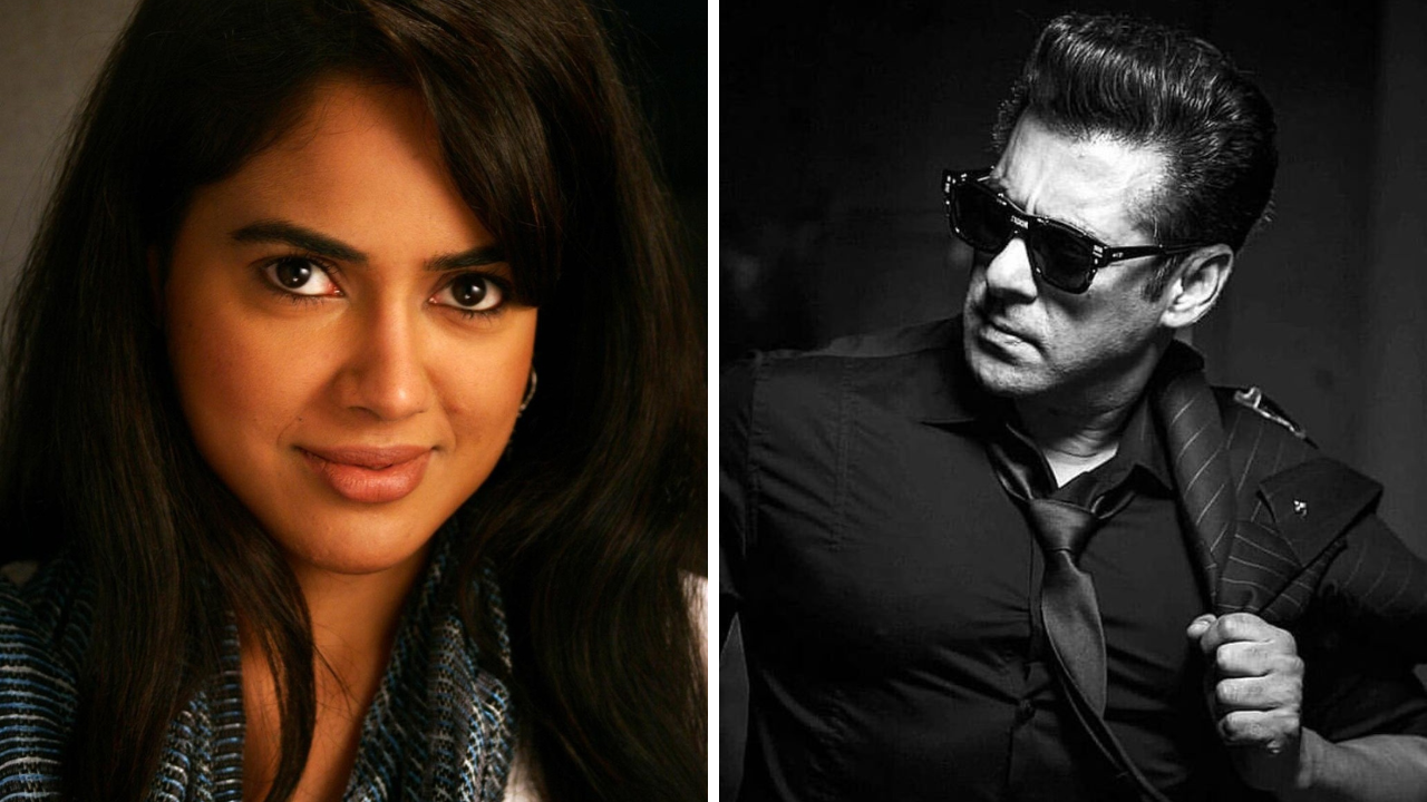 Sameera Reddy and Salman Khan