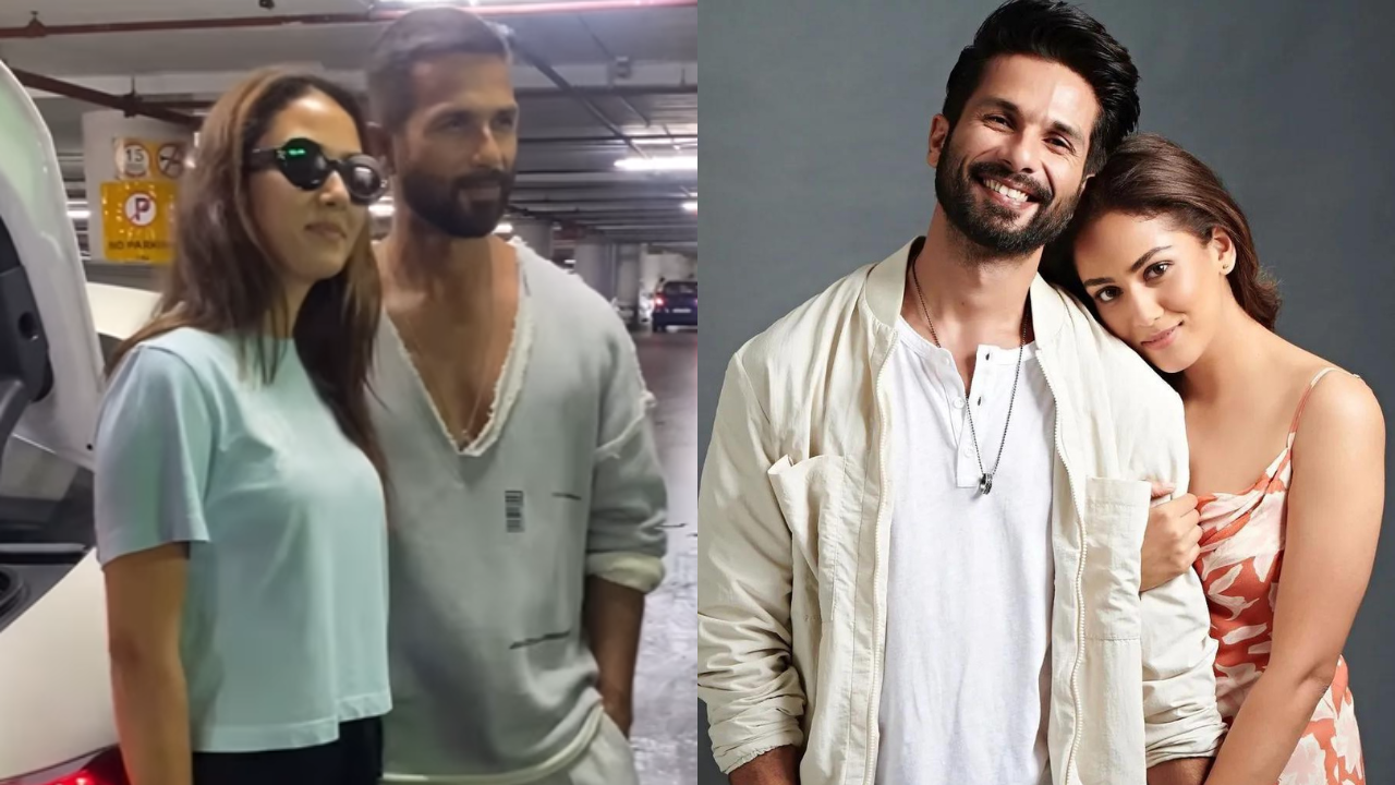 Shahid Kapoor and Mira Rajput Returns from London Vacation