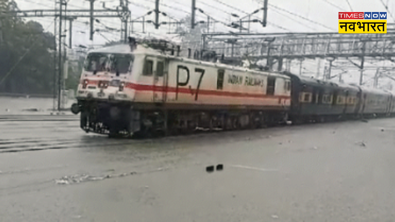 Rajasthan Rail Track Waterlogging