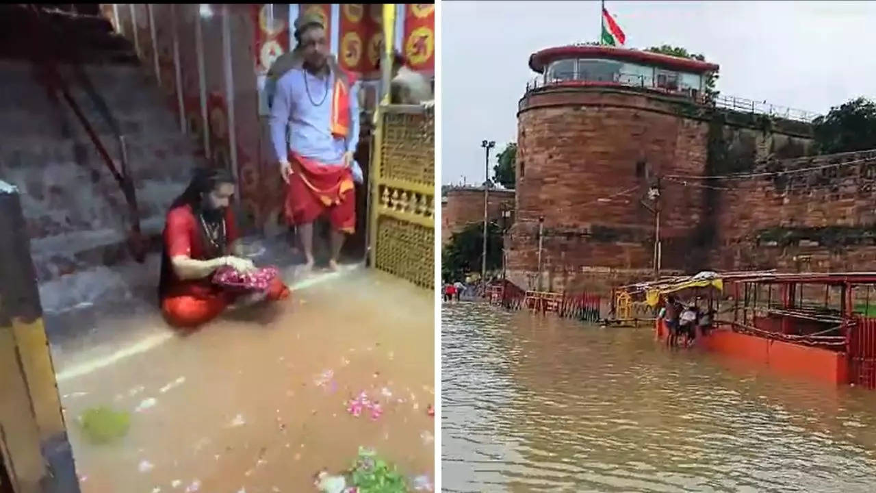 Mandir Waterlogging