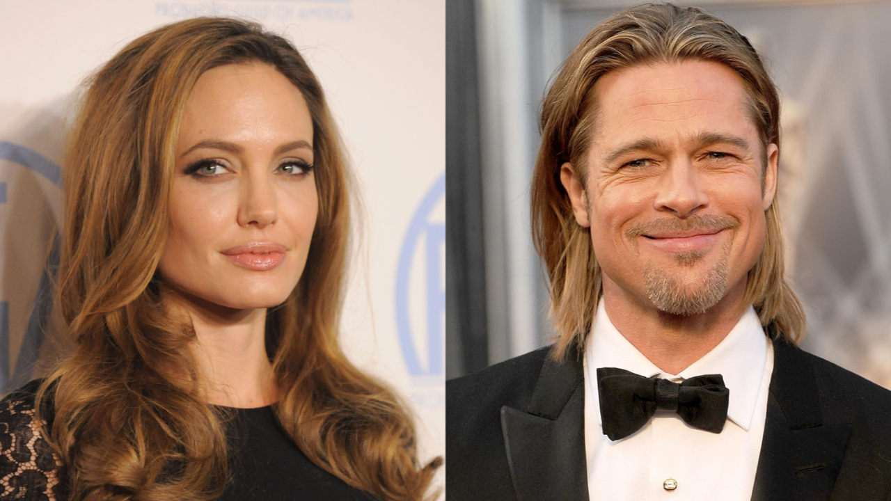 Angelina Jolie and Brad Pitt