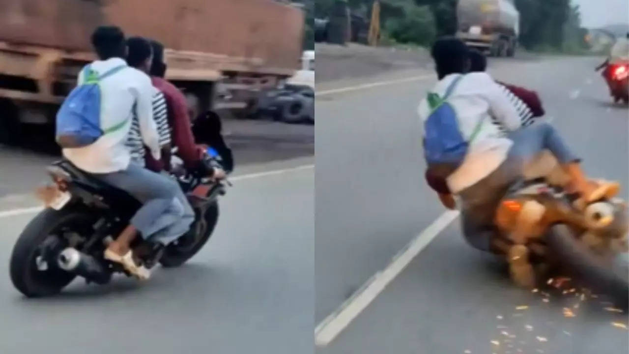 Bike Stunt Viral Video