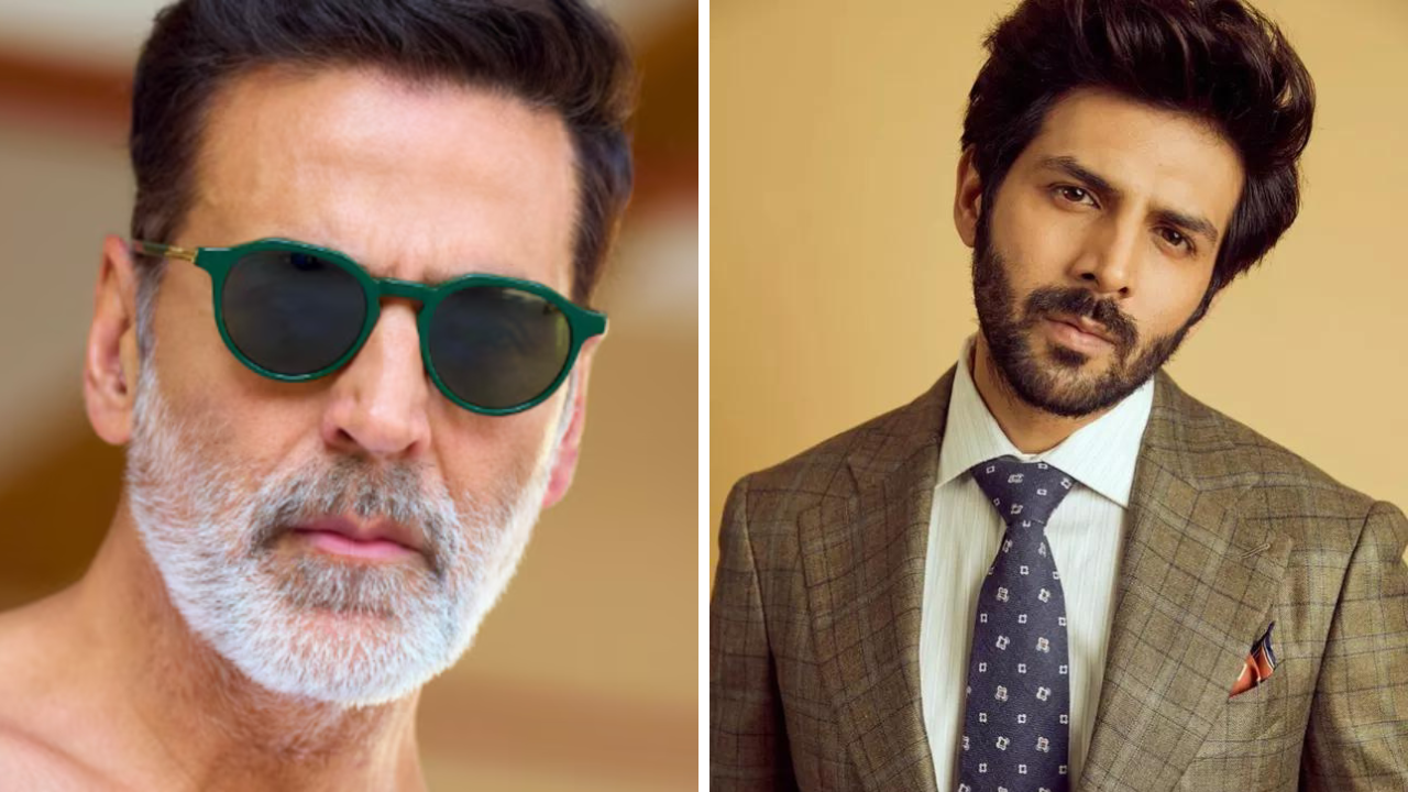 Akshay Kumar and Kartik Aaryan