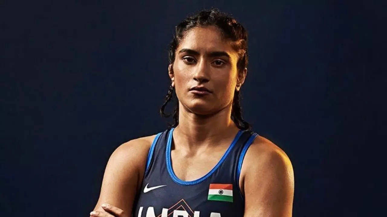 Vinesh Phogat, Vinesh Phogat Records, Vinesh Phogat News, Vinesh Phogat Updates, Vinesh Phogat in Paris Olympics 2024. Paris Olympics 2024, Paris Olympics 2024 News, Paris Olympics 2024 Updates, Paris Olympics, Olympics 2024, Vinesh Phogat appeal against disqualification,