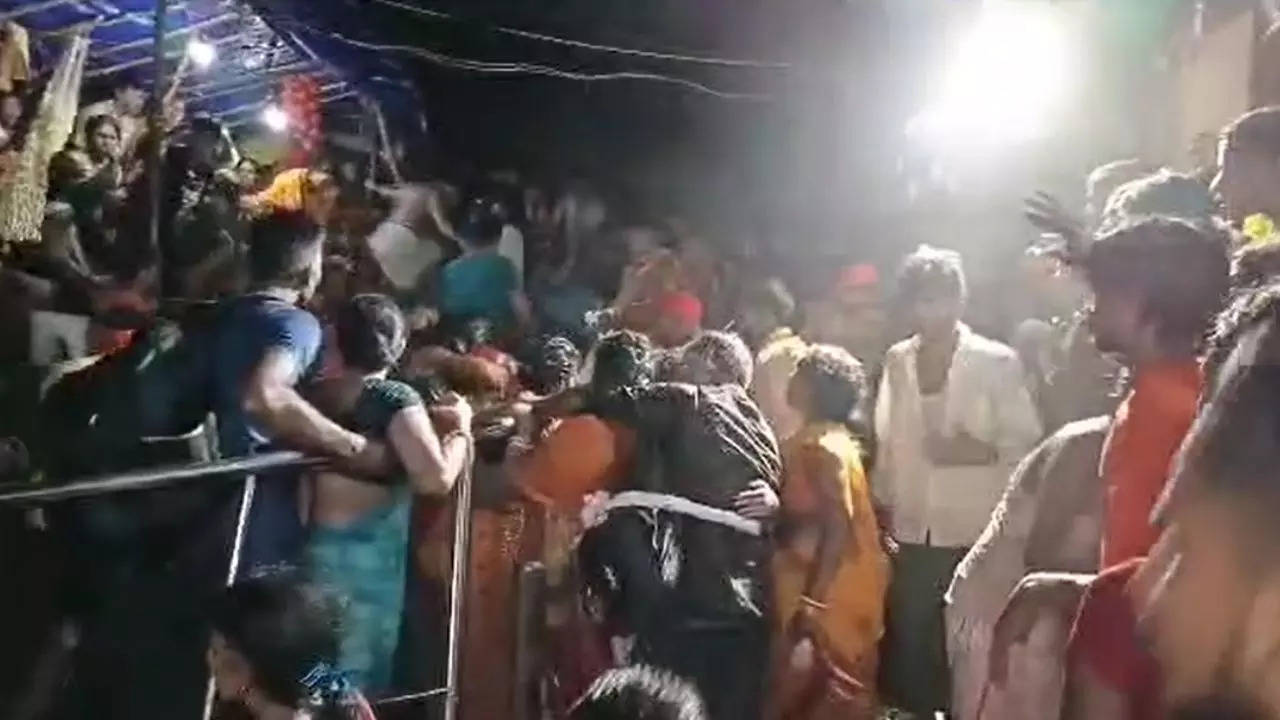 Jehanabad stampede video