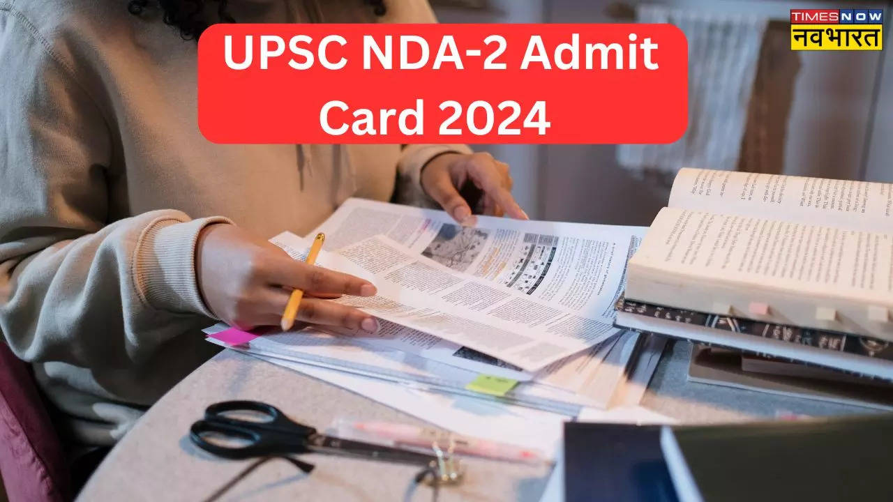 UPSC NDA-2 Admit Card 2024 