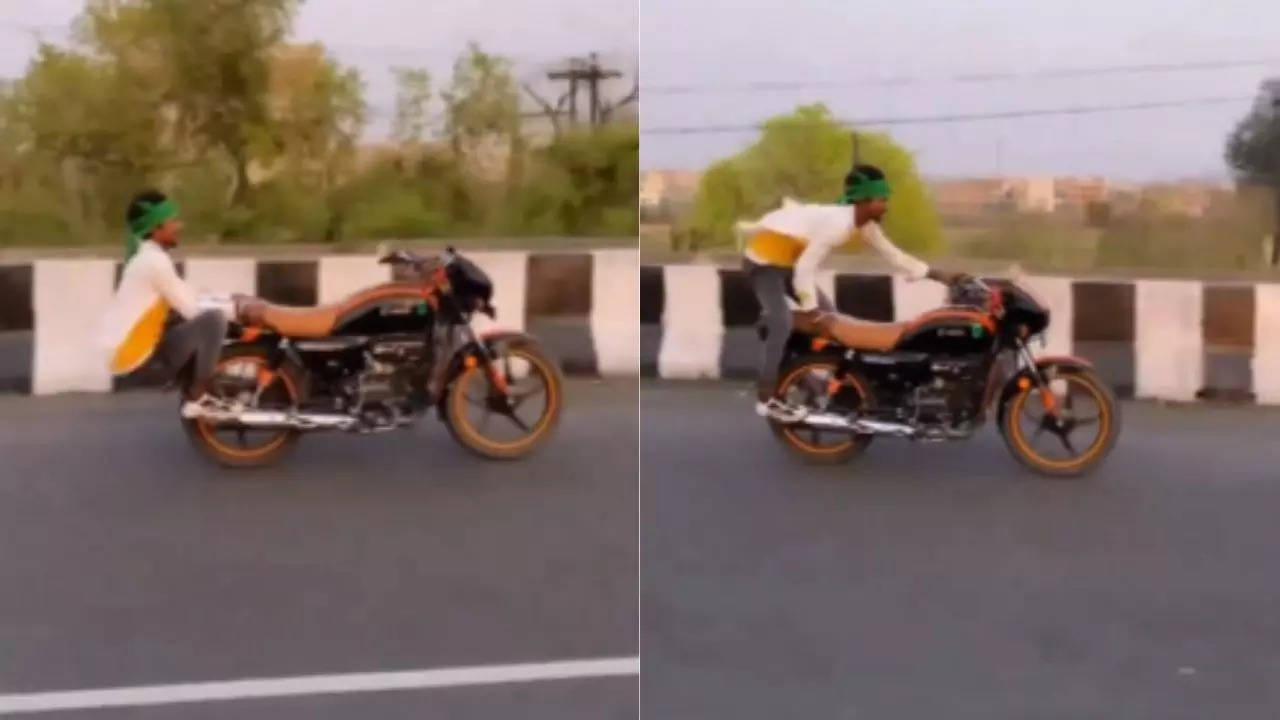 Bike Stunt Viral Video