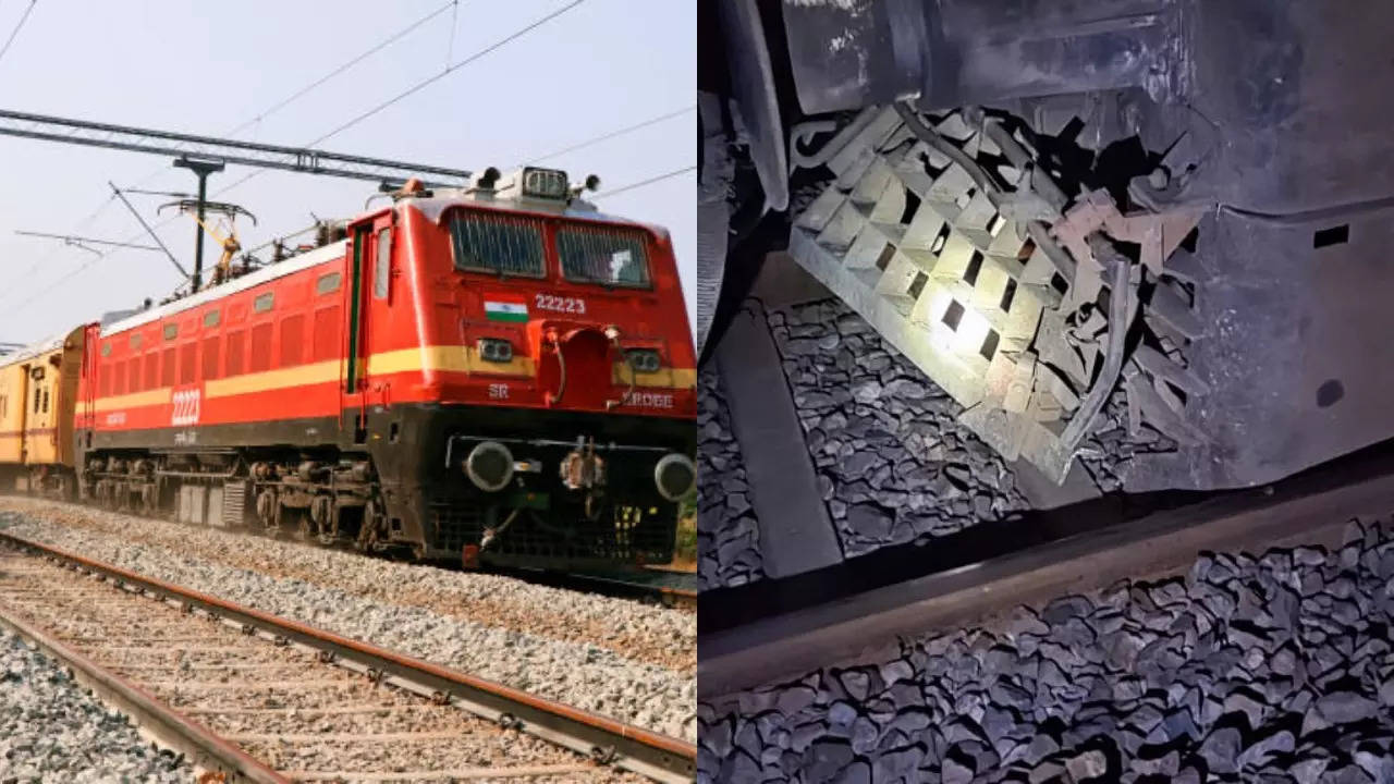 Sabarmati Express Derails