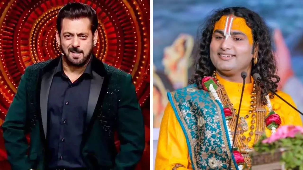 Aniruddha Acharya Ji Approached For Bigg Boss 18 Salman Khan Show - Bigg Boss  18 के लिए Aniruddha Acharya को मिला बुलावा, बाबाजी ने पल में ठुकराया शो |  Times Now Navbharat