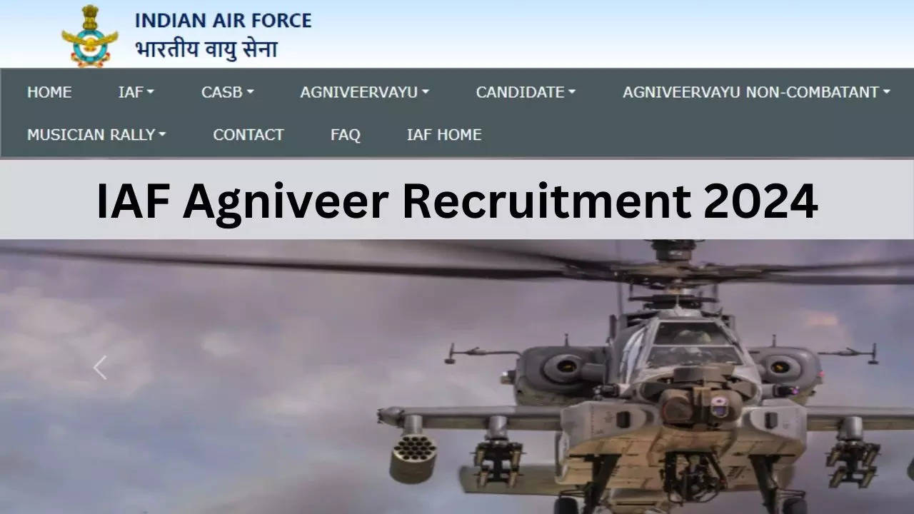 IAF Agniveer Recruitment, Sarkari Naukri 2024