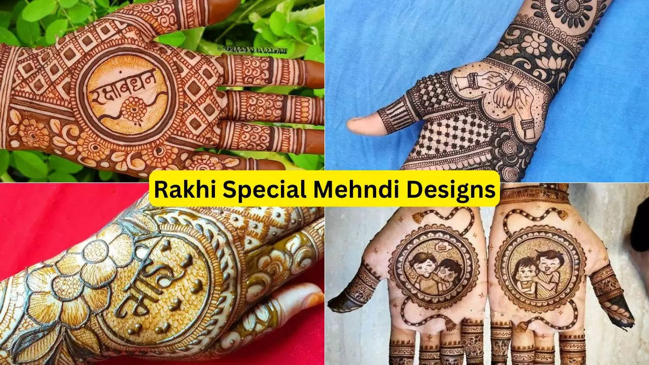 Easy Mehndi Designs For Raksha Bandhan 2024 Photos