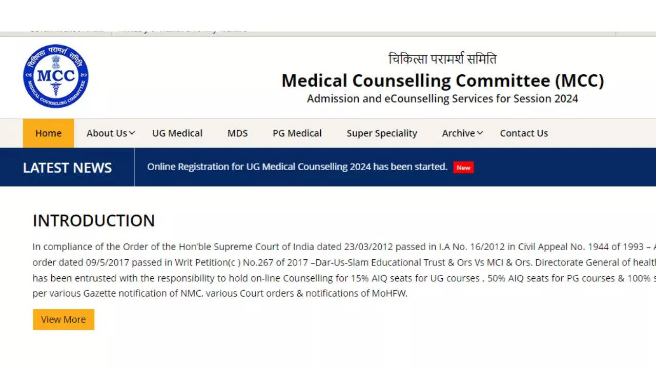 NEET UG Counselling 2024