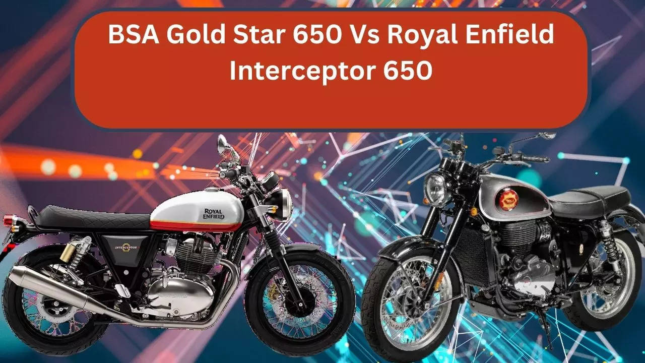 BSA Gold Star 650 Vs Royal Enfield Interceptor 650