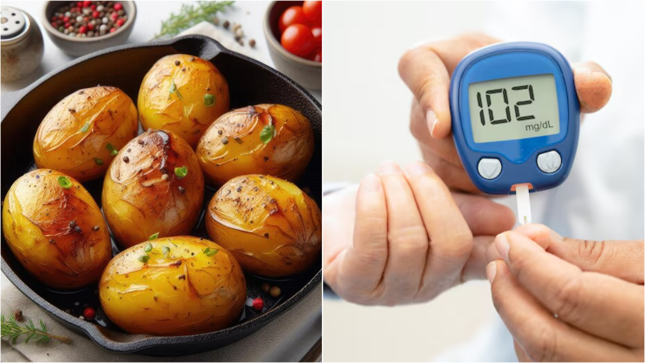 Diabetes patients can eat baked potatoes