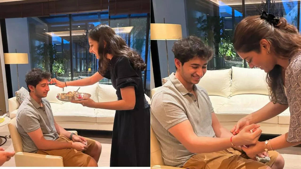 Mahesh Babu's  Daughter Sitaara Celebrate Rakhi