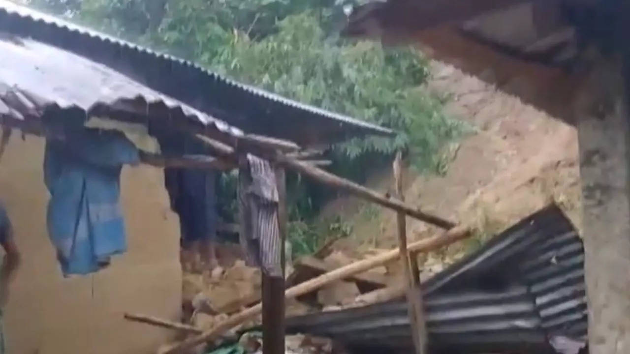 landslides in Tripura