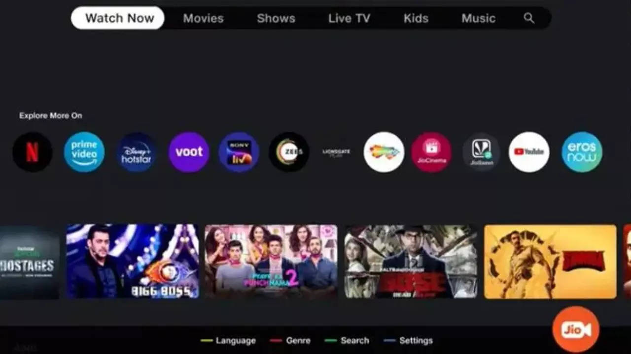 JioTV+ App