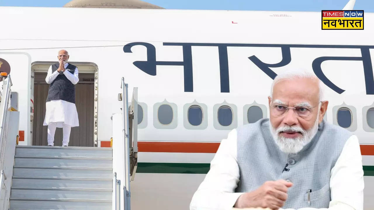 PM Modi emplanes for Visit Poland