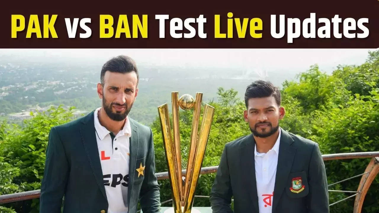 pak vs ban 1st test live updates