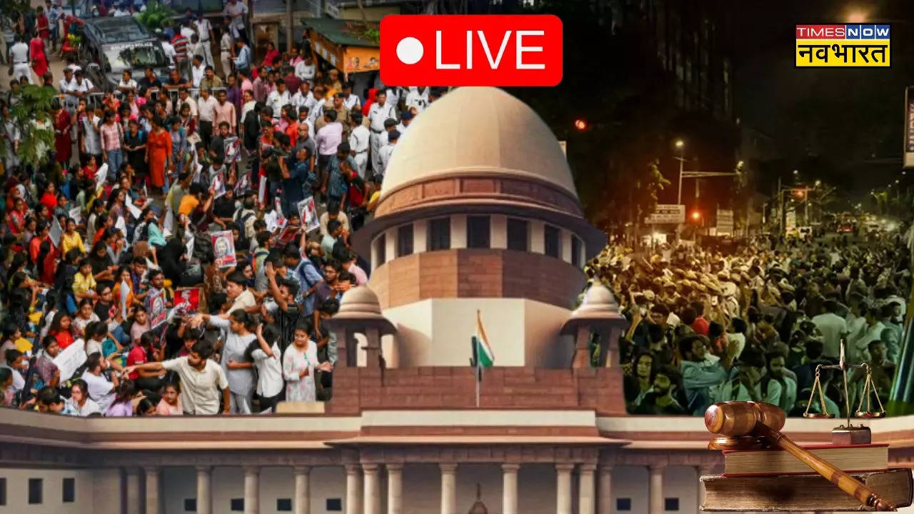 Kolkata Doctor Case SC Hearing: सुप्रीम कोर्ट ने डॉक्टरों से काम पर लौटने का किया आग्रह, 'शांतिपूर्ण विरोध करने वालों पर नहीं करें कार्रवाई'; जानें सुनवाई में क्या-क्या हुआ