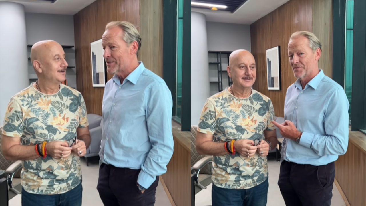 Anupam Kher Collaboration with Game of Thrones Actor Iain Glen