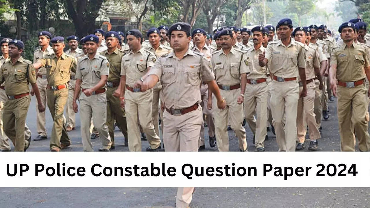 UP Police Constable Question Paper 2024