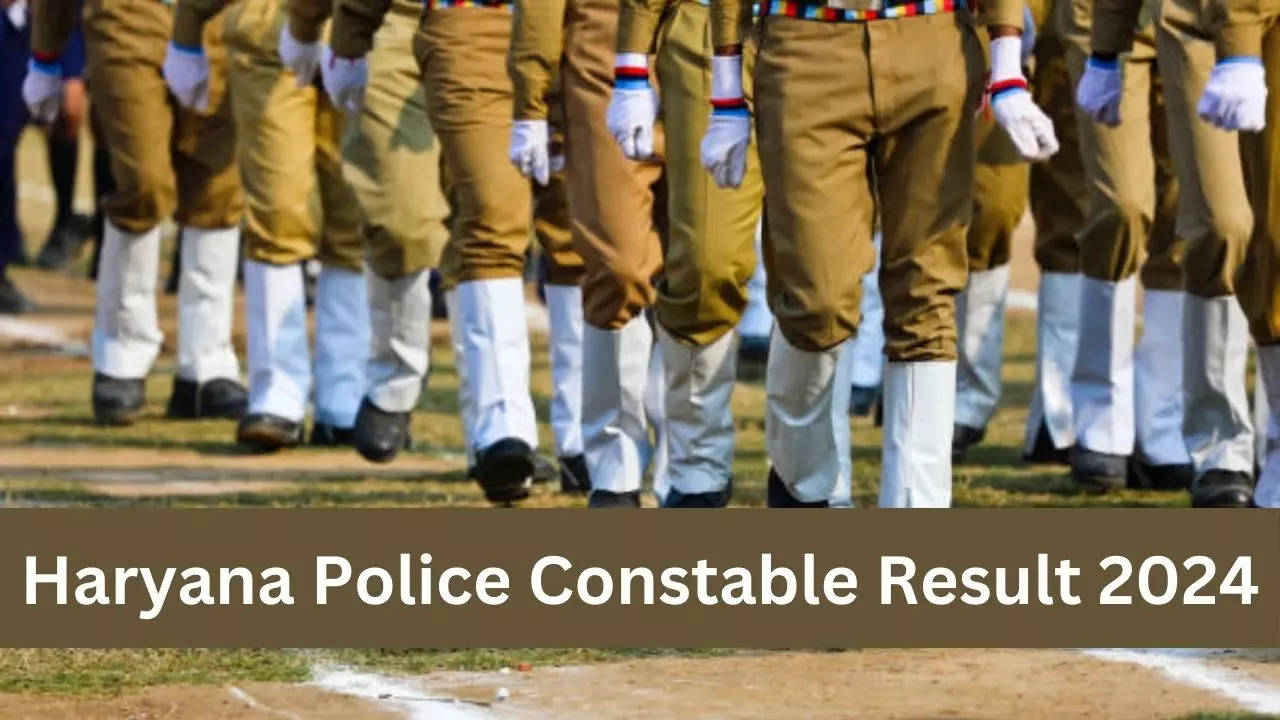 Haryana Police Constable Result 2024, Haryana Police Constable  PMT & PST Result 2024