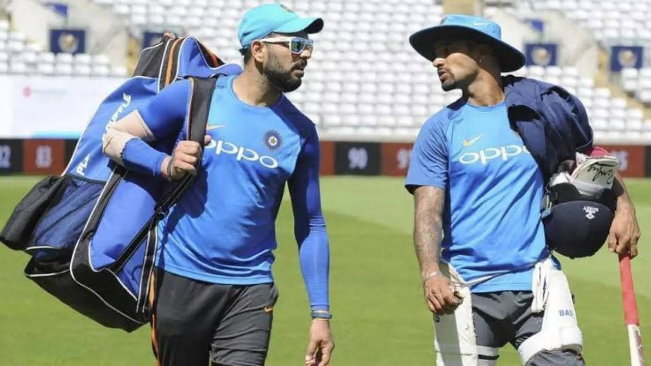 Gautam Gambhir, Virender Sehwag, Harbhajan Singh, BCCI, Shikhar Dhawan, Shikhar Dhawan Retirement, shikhar dhawan, shikhar dhawan retires, shikhar dhawan career, shikhar dhawan news, Shikhar Dhawan goodbye to international cricket, Shikhar Dhawan Records, Shikhar Dhawan Most Run in international cricket, Cricket News in Hindi, Cricket News Hindi, Sports News in Hindi,