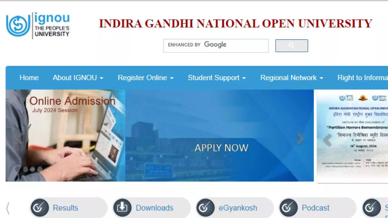 IGNOU TEE June Result 2024 