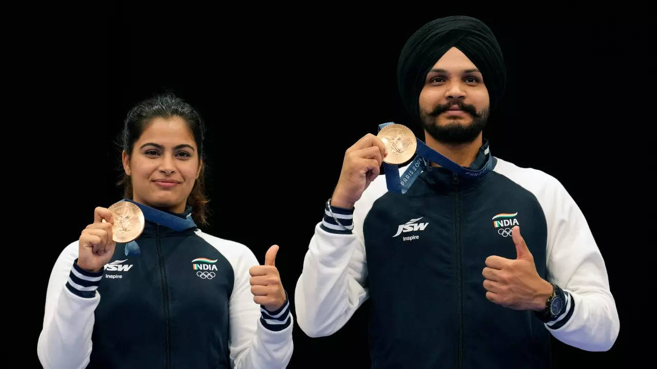 Manu Bhakar Sarabjeet Singh