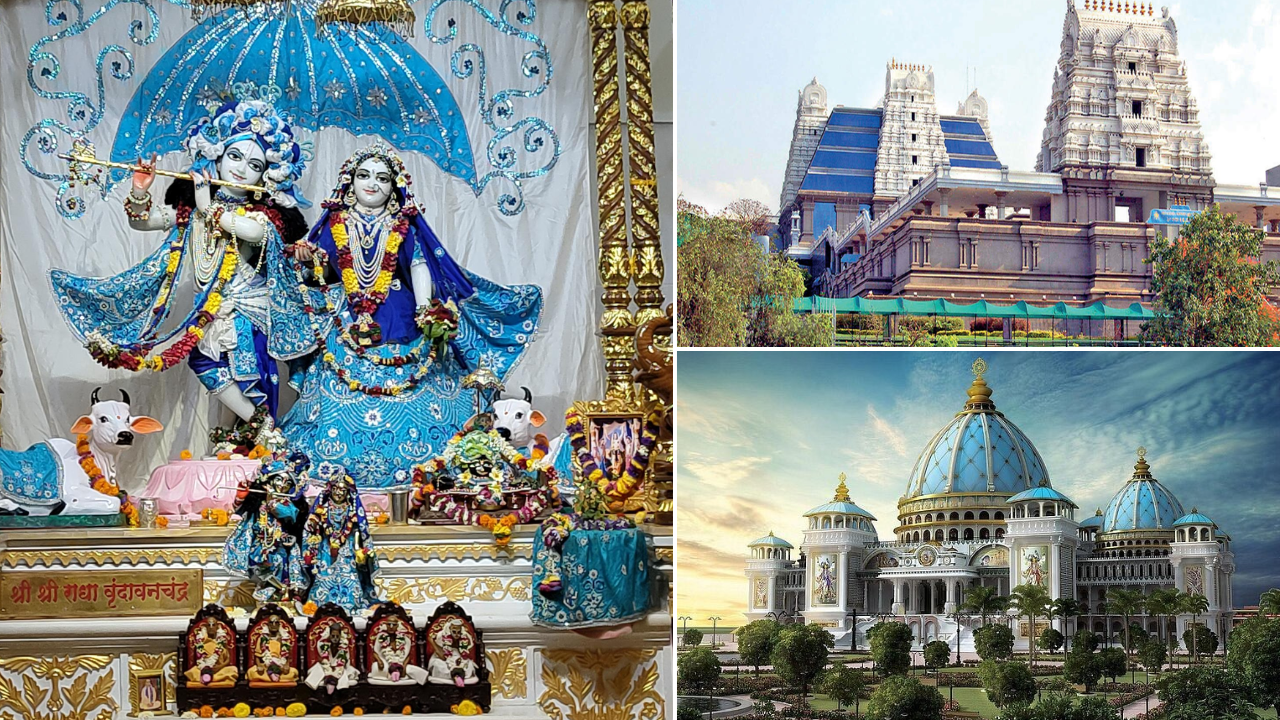 best iskcon temples in india delhi ujjain must visit krishna janmashtami 2024 mayapur largest iskcon temple in india