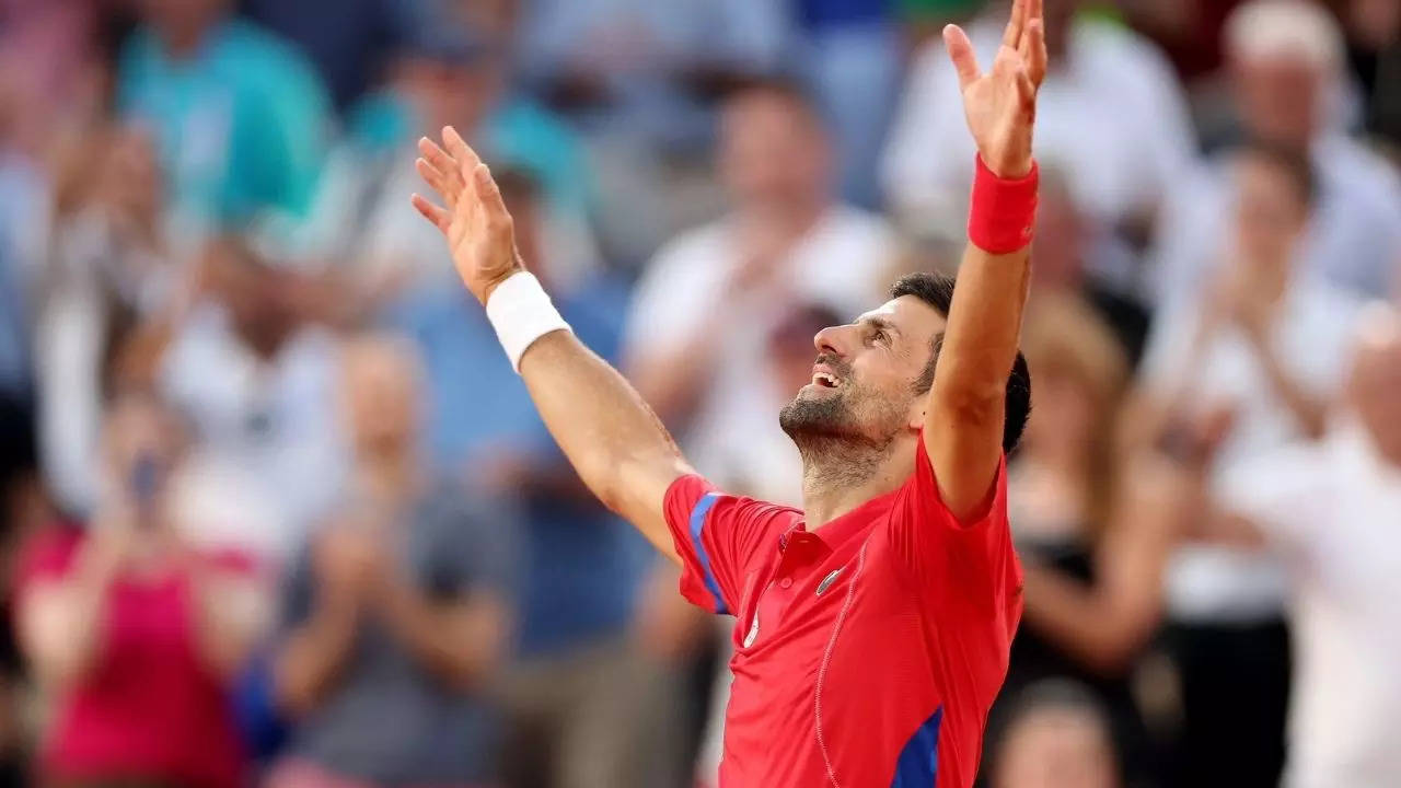 Novak Djokovic, Novak Djokovic Records, Novak Djokovic Records 25th Grand Slam, Novak Djokovic Grand Slam Tital, Novak Djokovic Most Grand Slam Tital, Novak Djokovic Records, Novak Djokovic News, Olympic Champion Novak Djokovic, US Open, US Open 2024, US Open 2024 News, US Open 2024 Updates,