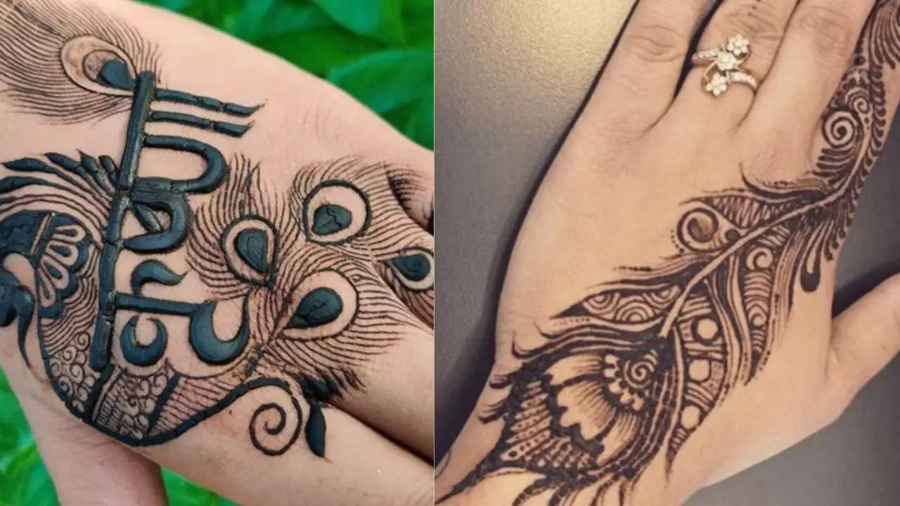 Janmashtami Special Mehndi Design