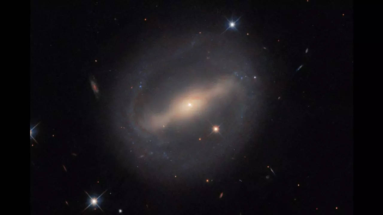 how are ring galaxies formed nasa explain the reason