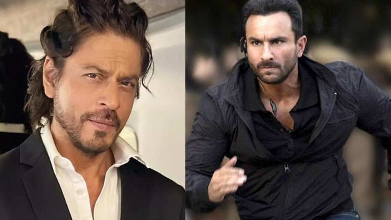 Shah Rukh Khan and Saif Ali Khan Spotted Together at Sidharth Anand's Office