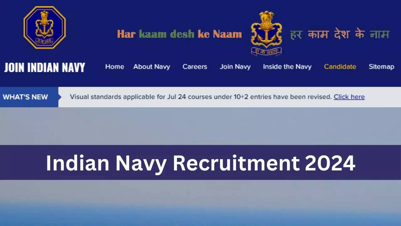 Indian Navy Recruitment 2024, Sarkar Naukri 2024