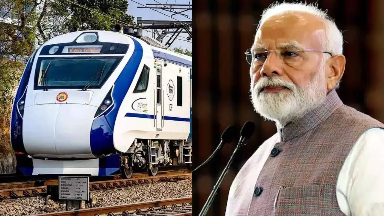 PM Modi Will Flag Off 3 New Vande Bharat Trains