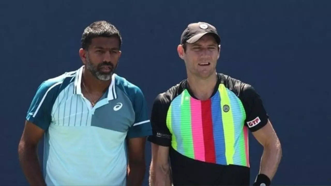 Rohan Bopanna, Rohan Bopanna Records, Rohan Bopanna News, Rohan Bopanna Records, Rohan Bopanna Win Records, Rohan Bopanna and Matthew Ebden, Matthew Ebden, US Open 2024, US Open 2024 News, US Open 2024 Updates, Sports News in Hindi,