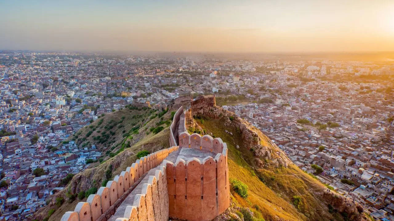 Nahargarh hill in Jaipur