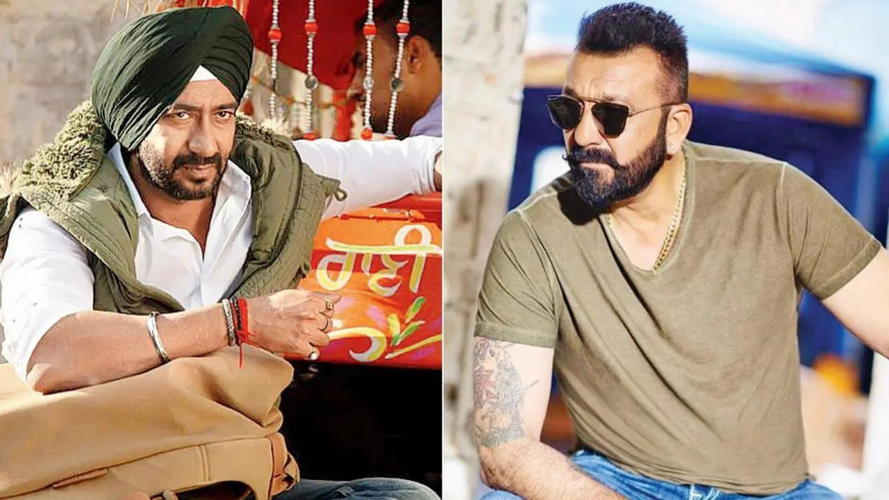 Ajay Devgn and Sanjay Dutt