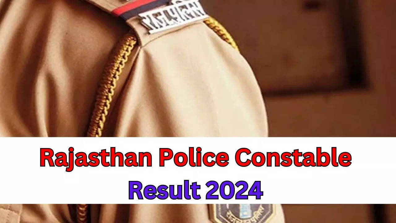 Rajasthan Police Constable Result