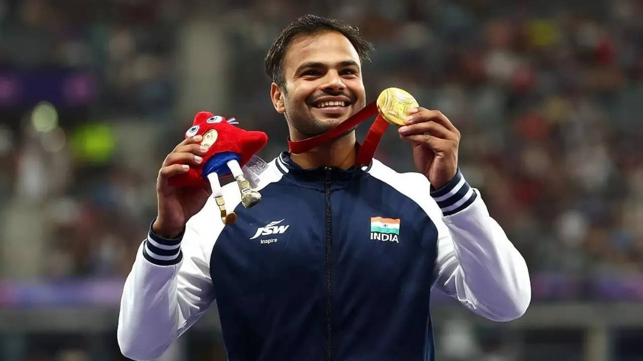 Sumit Antil Wins Gold Medal In Paris Paralympics 2024