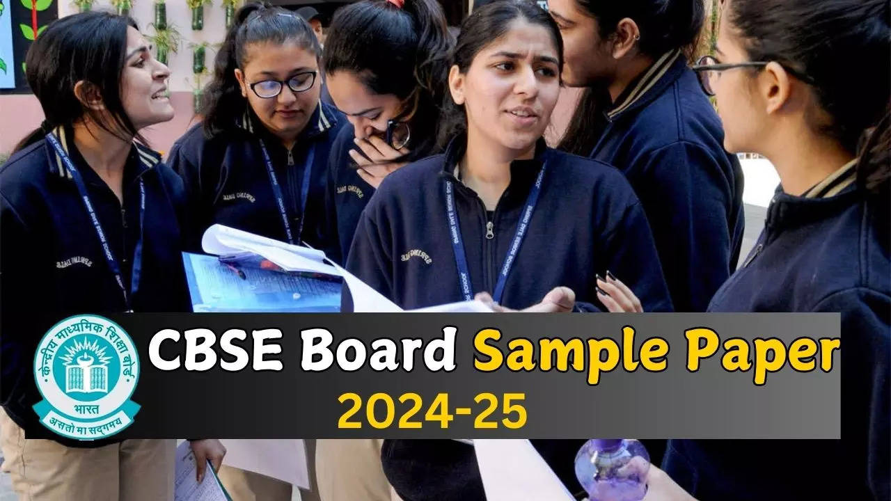 cbse board sample paper 2024-25 released download pdf cbse 10th 12th subject wise sample paper