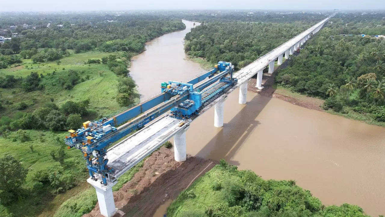 bullet train bridge